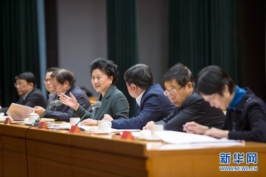 1月16日，中共中央政治局委員、國務(wù)院副總理劉延?xùn)|在北京出席“加強(qiáng)和改進(jìn)新形勢下高校思想政治工作專題研討班”開班式。 新華社記者崔新鈺 攝