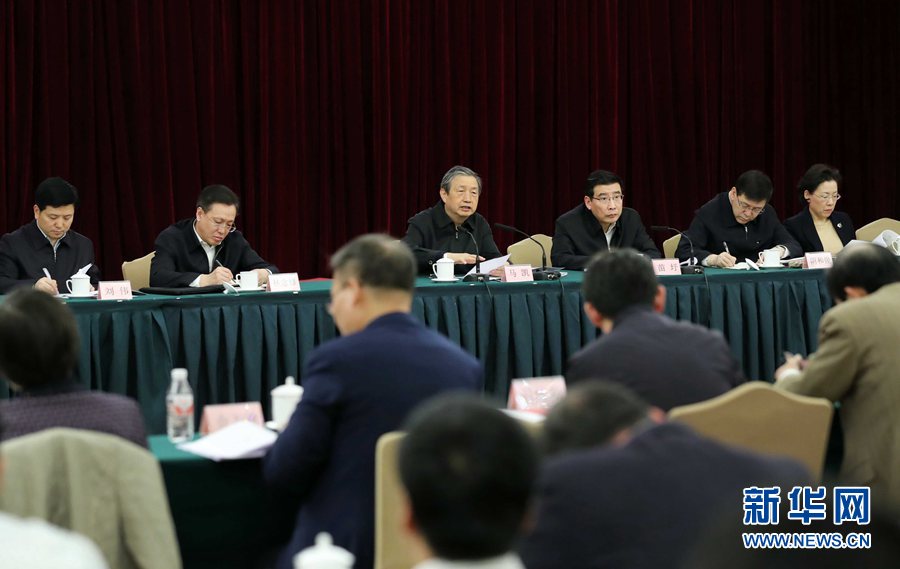 2月28日，國家新材料產(chǎn)業(yè)發(fā)展專家咨詢委員會(huì)成立大會(huì)在北京召開。中共中央政治局委員、國務(wù)院副總理、國家新材料產(chǎn)業(yè)發(fā)展領(lǐng)導(dǎo)小組組長馬凱出席會(huì)議并講話。新華社記者劉衛(wèi)兵攝 