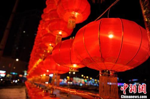 資料圖：紅燈籠。宋文佳 攝