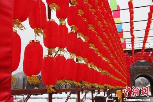 資料圖：年味兒濃郁。蒼雁 攝