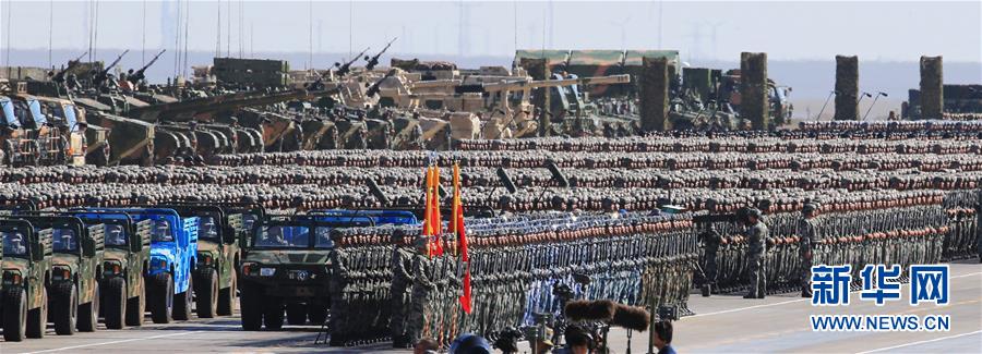 （新華全媒頭條·強軍思想引領(lǐng)新征程·圖文互動）（7）那一刻，我們光榮接受檢閱