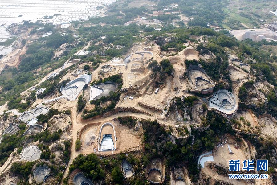 （新華視點(diǎn)·圖文互動）（7）福州沿海：密林深處、水庫旁邊，大片豪華活人墓偷偷建造……