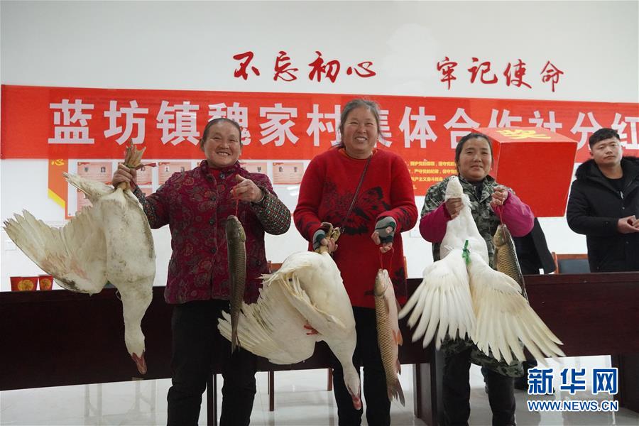 （新春走基層·圖文互動）（4）“空殼村”分紅啦！