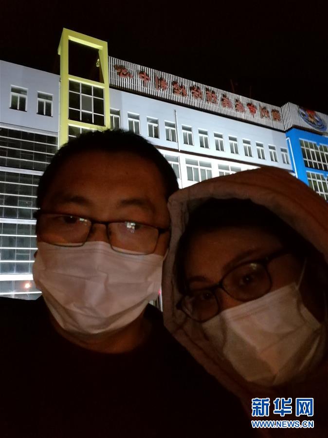 （一線抗疫群英譜·圖文互動(dòng)）（3）山西檢測(cè)員伉儷：疫情不退，決不放松