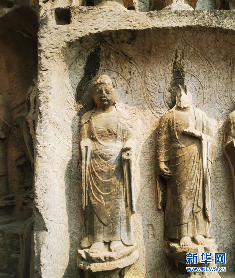 （圖文互動）（5）合體了，龍門石窟流散佛首首次實現(xiàn)“數(shù)字復(fù)位”