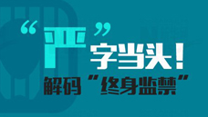 “嚴”字當頭！解碼“終身監(jiān)禁”