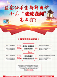 監(jiān)察法草案新鮮出爐 今后“老虎蒼蠅”怎么打？