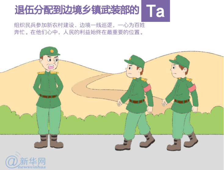 他們，有一個共同的名字——“當過兵的人”！