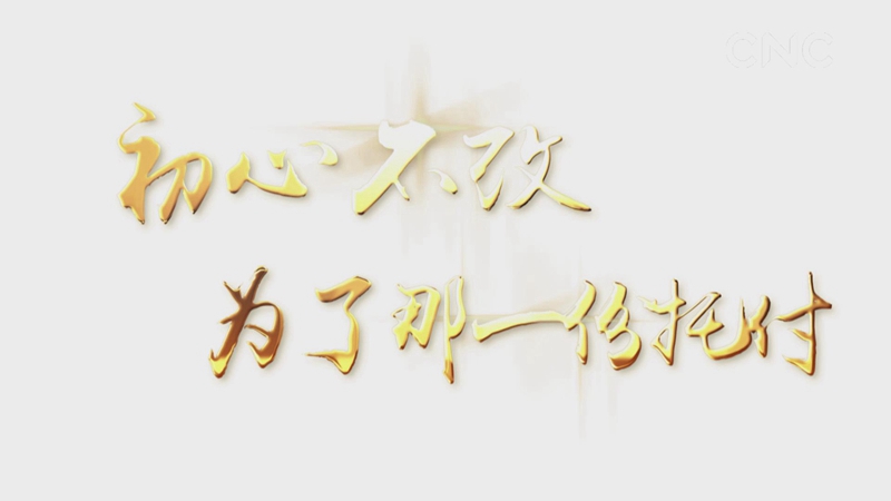 初心不改，為了那一份托付