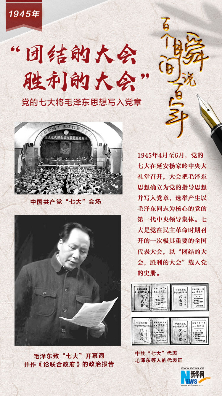 1945，“團(tuán)結(jié)的大會(huì)，勝利的大會(huì)”