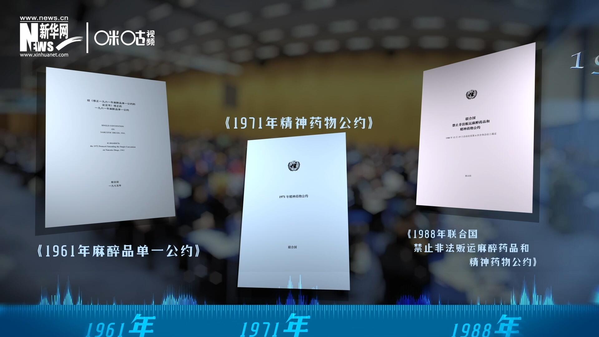 當(dāng)前國際社會所共同遵循的三大國際禁毒公約，分別在1961年、1971年和1988年 由聯(lián)合國牽頭締結(jié)。