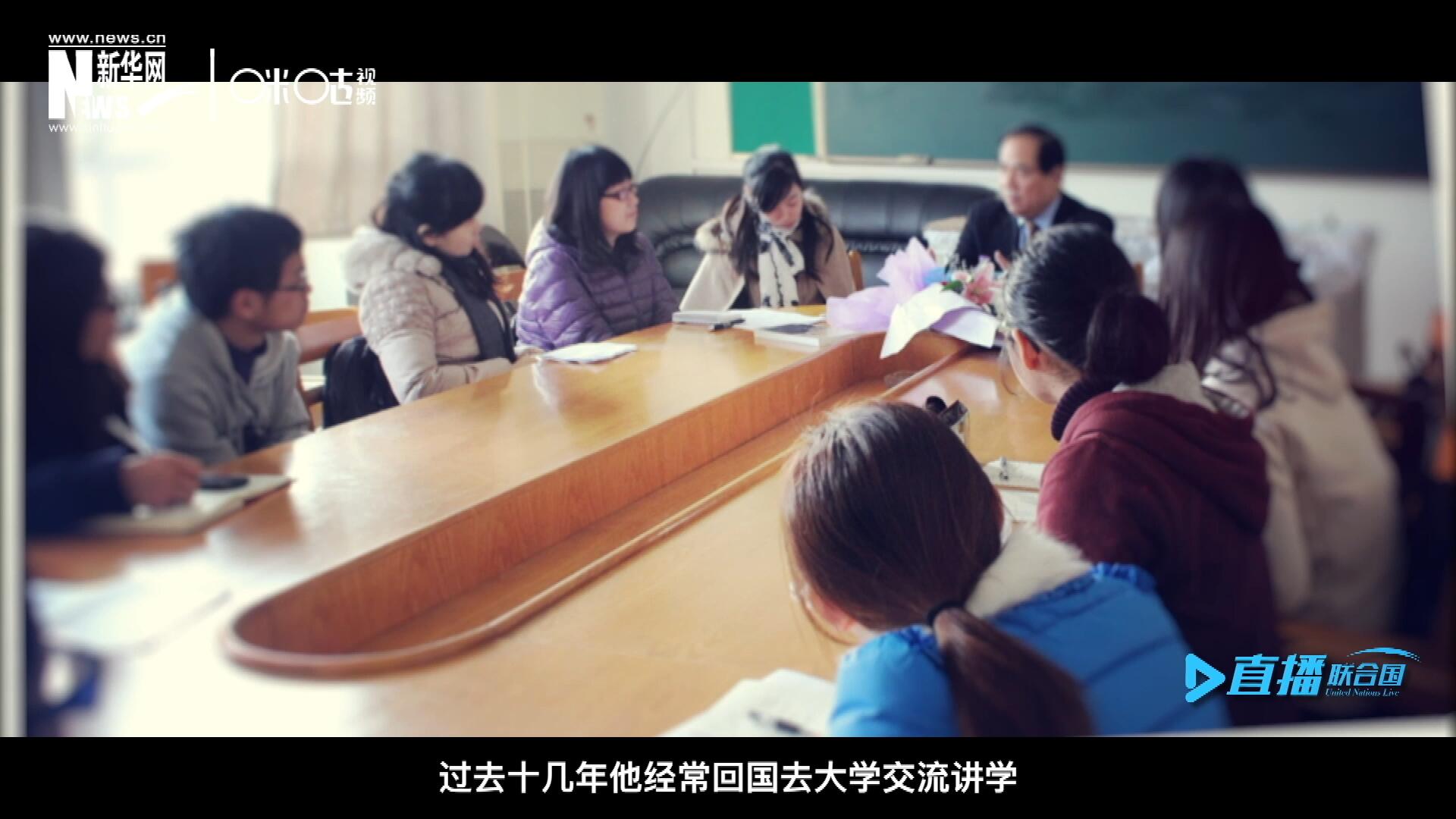 過(guò)去十幾年陳峰經(jīng)?；貒?guó)去大學(xué)交流講學(xué)，給年輕人分享他學(xué)習(xí)、工作和生活的故事。