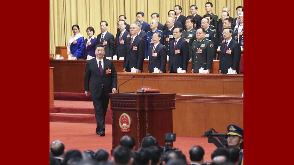 習(xí)近平當(dāng)選國家主席、中央軍委主席