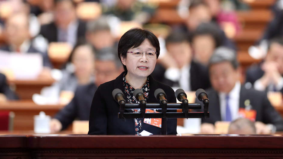 民革中央副主席、上海市委會(huì)主委，上海市人大常委會(huì)副主任 高小玫