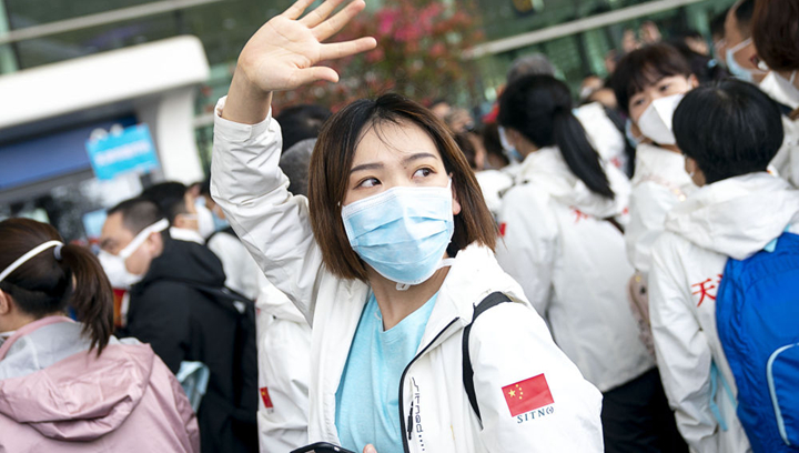 揮別武漢，她又回到“紅區(qū)”