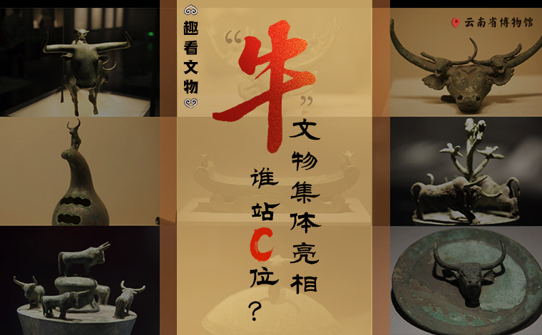 【趣看文物】“牛”文物集體亮相，誰站C位？
