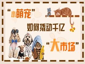 “小萌寵”如何撬動千億“大市場”？