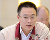 北京市建工集團總承包部工會主席、黨委副書記李長曉發(fā)言