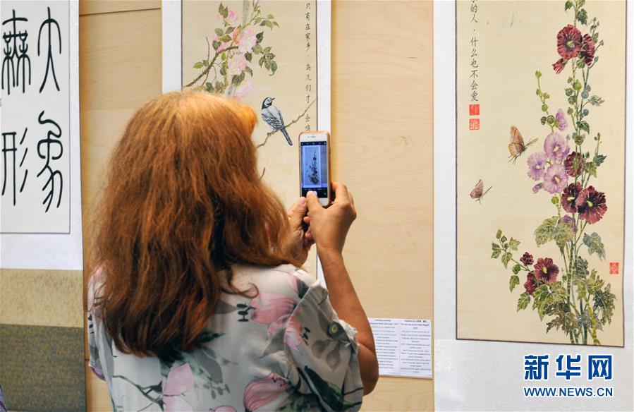 （國(guó)際）（1）“遠(yuǎn)與近”中國(guó)風(fēng)格書畫展在拉脫維亞開(kāi)幕