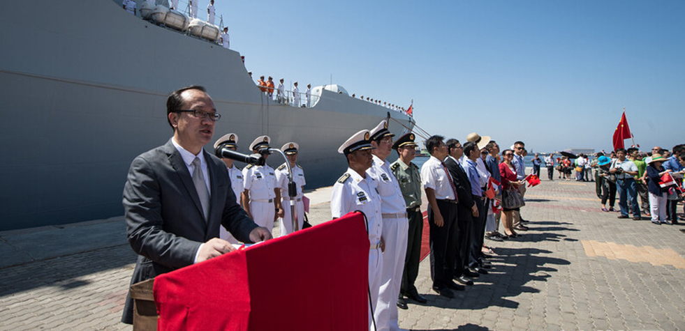 友誼、和平、交流、合作：中國海軍152艦艇編隊到訪埃及