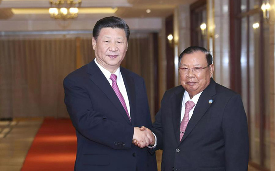 習(xí)近平再次會(huì)見老撾人民革命黨中央委員會(huì)總書記、國家主席本揚(yáng)